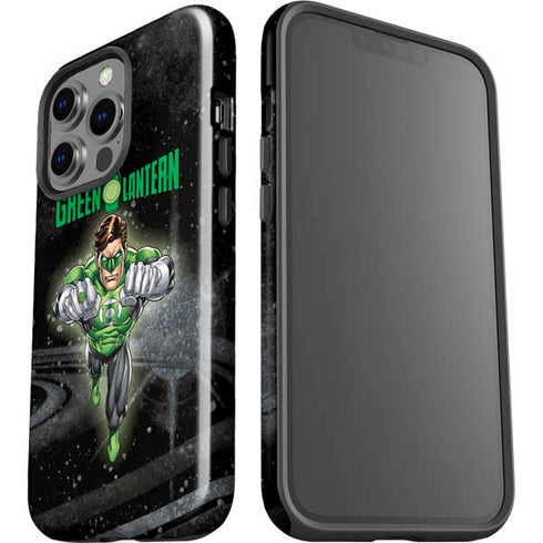 DC Comics Green Lantern Flying Action Pose iPhone 14 Pro Impact Case