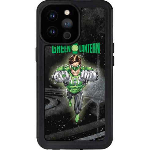 DC Comics Green Lantern Flying Action Pose iPhone 14 Pro Max Waterproof Case
