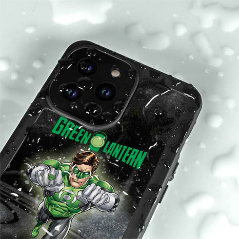 DC Comics Green Lantern Flying Action Pose iPhone 14 Pro Waterproof Case