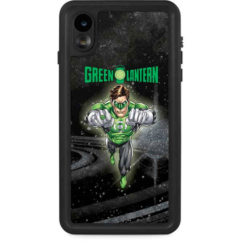 DC Comics Green Lantern Flying Action Pose iPhone XR Waterproof Case