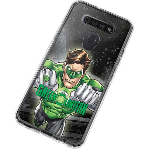 DC Comics Green Lantern Flying Action Pose LG K51/Q51 Clear Case