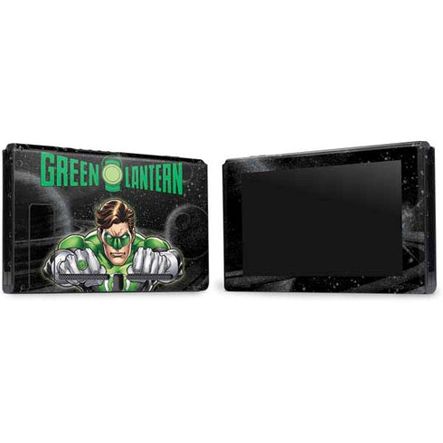 DC Comics Green Lantern Flying Action Pose Nintendo Switch Bundle Skin