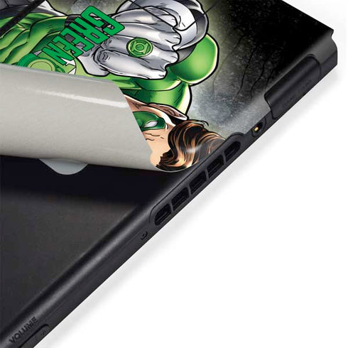 DC Comics Green Lantern Flying Action Pose Nintendo Switch Bundle Skin