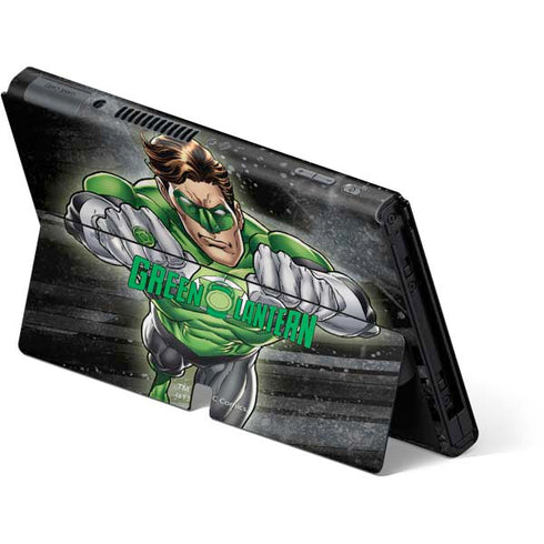 DC Comics Green Lantern Flying Action Pose Nintendo Switch OLED (2021) Skin