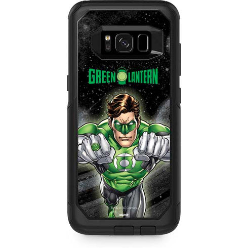 DC Comics Green Lantern Flying Action Pose Otterbox Commuter Galaxy Skin