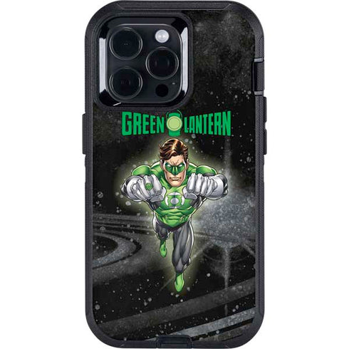 DC Comics Green Lantern Flying Action Pose Otterbox Defender iPhone Skin