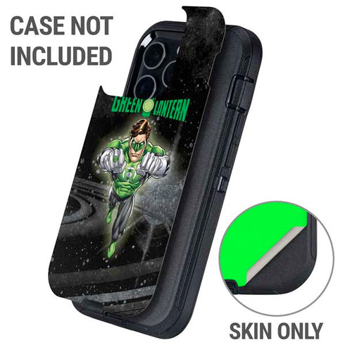 DC Comics Green Lantern Flying Action Pose Otterbox Defender iPhone Skin