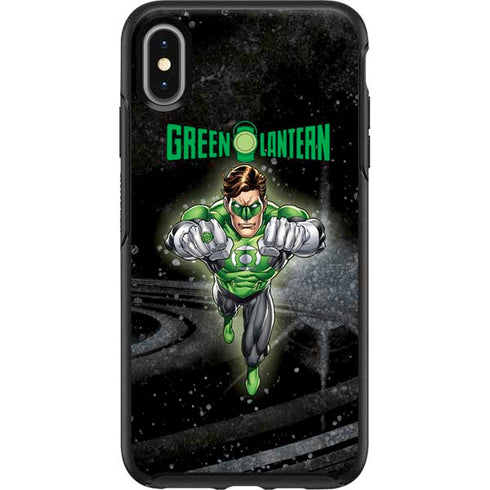 DC Comics Green Lantern Flying Action Pose Otterbox Symmetry iPhone Skin