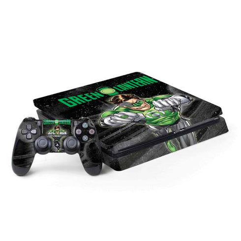 DC Comics Green Lantern Flying Action Pose PS4 Slim Bundle Skin