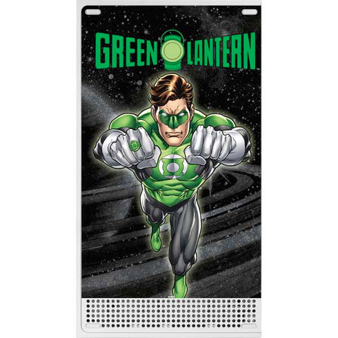DC Comics Green Lantern Flying Action Pose Xbox Series S Console Skin