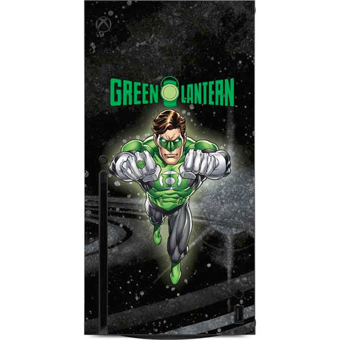 DC Comics Green Lantern Flying Action Pose Xbox Series X Console Skin