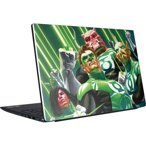 DC Comics Green Lantern Corps Team Art by Alex Ross Dell Vostro Skin