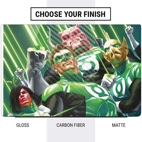DC Comics Green Lantern Corps Team Art by Alex Ross Dell Vostro Skin
