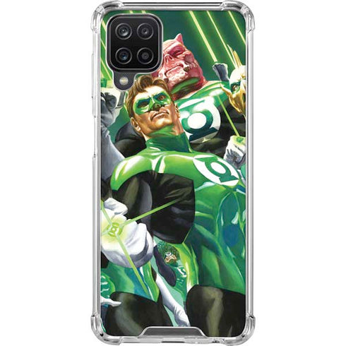 DC Comics Green Lantern Corps Team Art by Alex Ross Galaxy A12 Clear Case