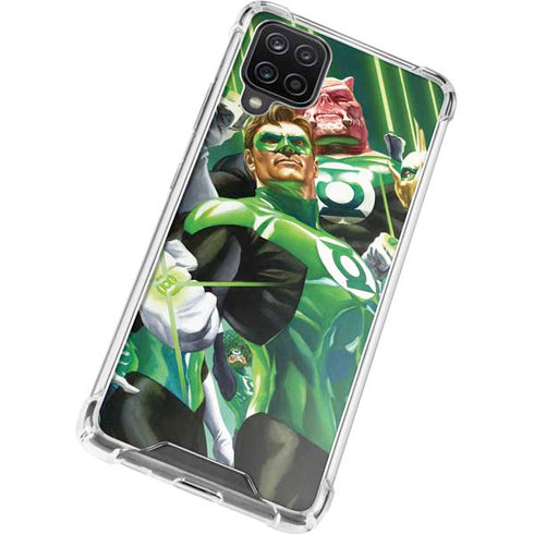 DC Comics Green Lantern Corps Team Art by Alex Ross Galaxy A12 Clear Case