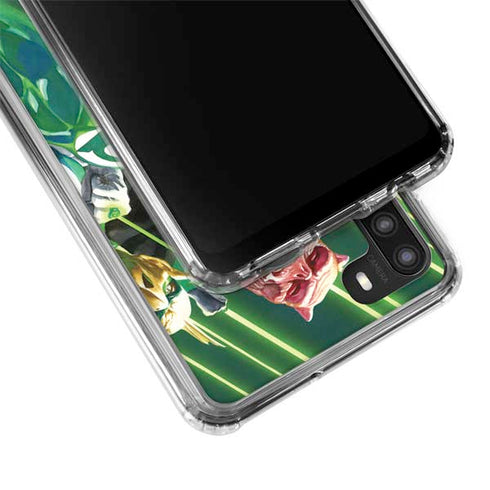 DC Comics Green Lantern Corps Team Art by Alex Ross Galaxy A21 Clear Case