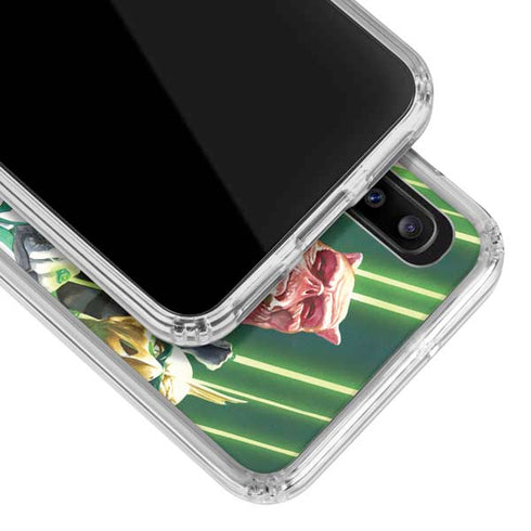 DC Comics Green Lantern Corps Team Art by Alex Ross Galaxy A30 Clear Case