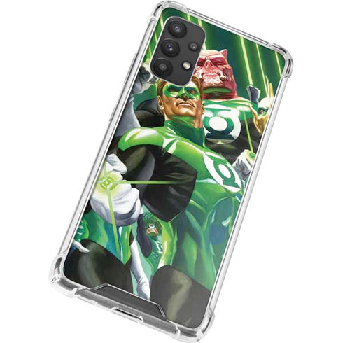 DC Comics Green Lantern Corps Team Art by Alex Ross Galaxy A32 5G Clear Case