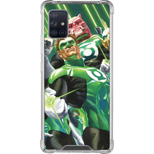 DC Comics Green Lantern Corps Team Art by Alex Ross Galaxy A51 5G Clear Case