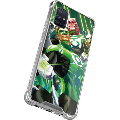 DC Comics Green Lantern Corps Team Art by Alex Ross Galaxy A51 5G Clear Case