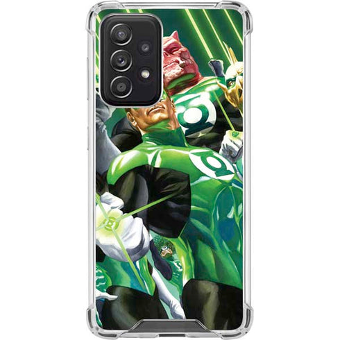 DC Comics Green Lantern Corps Team Art by Alex Ross Galaxy A52 5G Clear Case