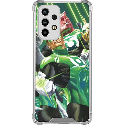 DC Comics Green Lantern Corps Team Art by Alex Ross Galaxy A53 5G Clear Case