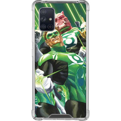 DC Comics Green Lantern Corps Team Art by Alex Ross Galaxy A71 5G Clear Case