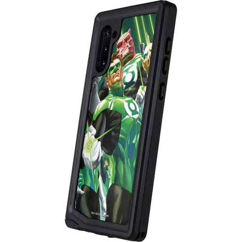 DC Comics Green Lantern Corps Team Art by Alex Ross Galaxy Note 10 Waterproof Case