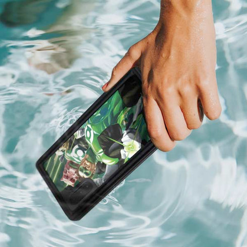 DC Comics Green Lantern Corps Team Art by Alex Ross Galaxy Note 10 Waterproof Case