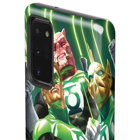 DC Comics Green Lantern Corps Team Art by Alex Ross Galaxy Note20 5G Pro Case