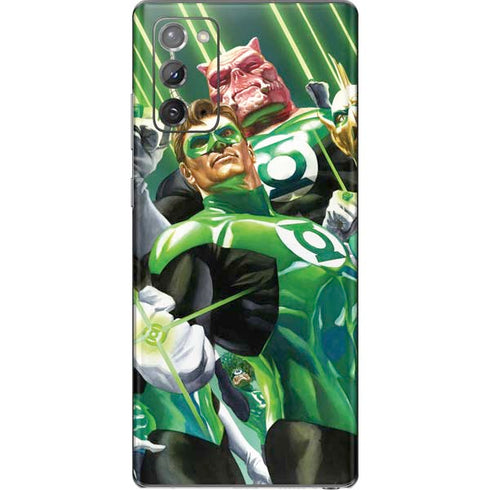 DC Comics Green Lantern Corps Team Art by Alex Ross Galaxy Note20 5G Skin
