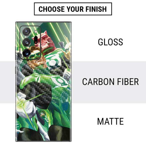 DC Comics Green Lantern Corps Team Art by Alex Ross Galaxy Note20 Ultra 5G Skin