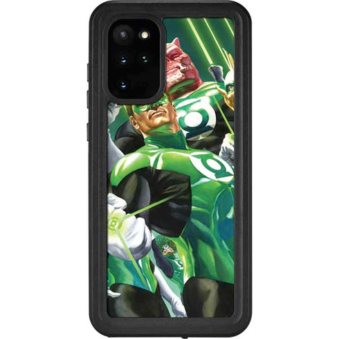 DC Comics Green Lantern Corps Team Art by Alex Ross Galaxy S20 Plus Waterproof Case