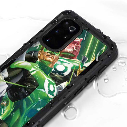 DC Comics Green Lantern Corps Team Art by Alex Ross Galaxy S20 Plus Waterproof Case