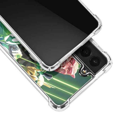 DC Comics Green Lantern Corps Team Art by Alex Ross Galaxy S21 5G Clear Case