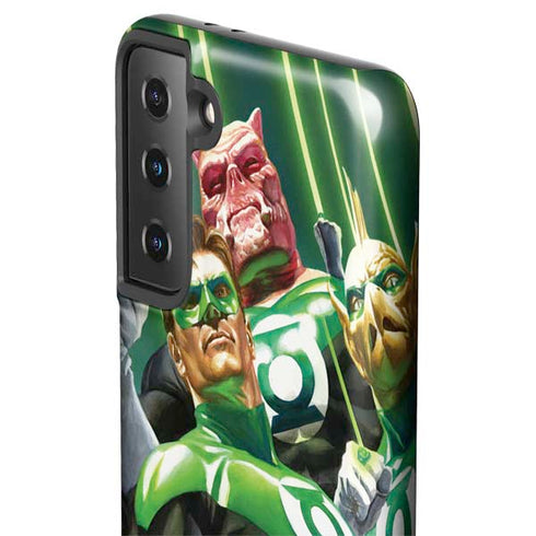 DC Comics Green Lantern Corps Team Art by Alex Ross Galaxy S21 FE Pro Case