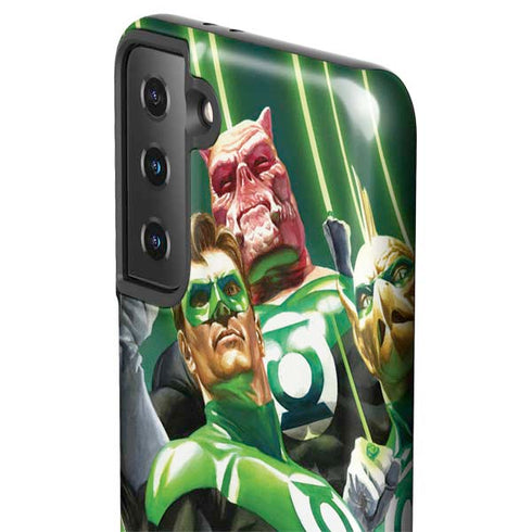 DC Comics Green Lantern Corps Team Art by Alex Ross Galaxy S21 Plus 5G Pro Case