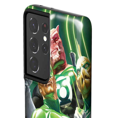 DC Comics Green Lantern Corps Team Art by Alex Ross Galaxy S21 Ultra 5G Pro Case