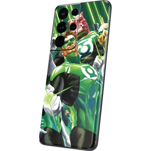 DC Comics Green Lantern Corps Team Art by Alex Ross Galaxy S21 Ultra 5G Skin