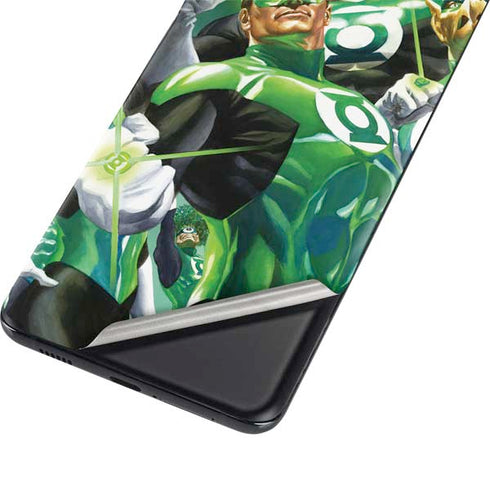 DC Comics Green Lantern Corps Team Art by Alex Ross Galaxy S21 Ultra 5G Skin