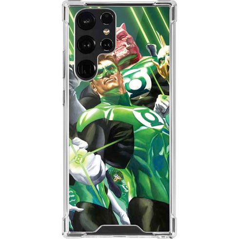 DC Comics Green Lantern Corps Team Art by Alex Ross Galaxy S22 Ultra Clear Case