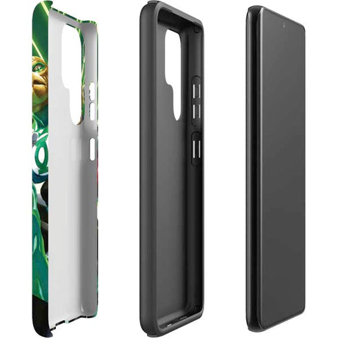 DC Comics Green Lantern Corps Team Art by Alex Ross Galaxy S22 Ultra Pro Case