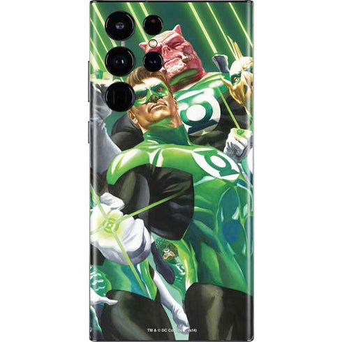 DC Comics Green Lantern Corps Team Art by Alex Ross Galaxy S22 Ultra Skin