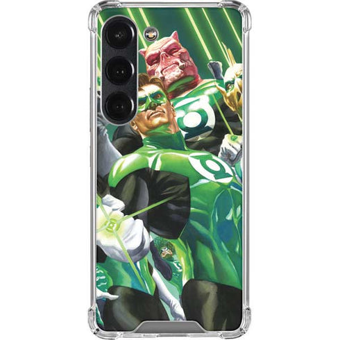 DC Comics Green Lantern Corps Team Art by Alex Ross Galaxy S23 Clear Case