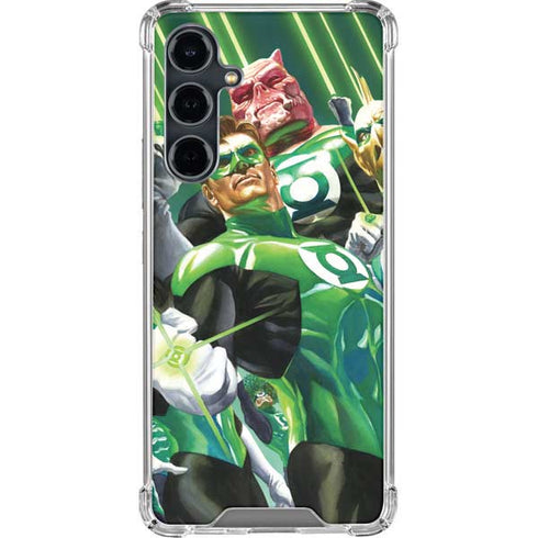 DC Comics Green Lantern Corps Team Art by Alex Ross Galaxy S23 FE Clear Case