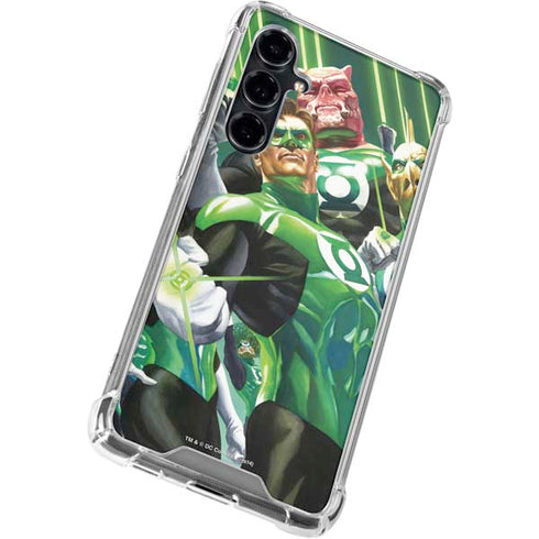 DC Comics Green Lantern Corps Team Art by Alex Ross Galaxy S23 FE Clear Case