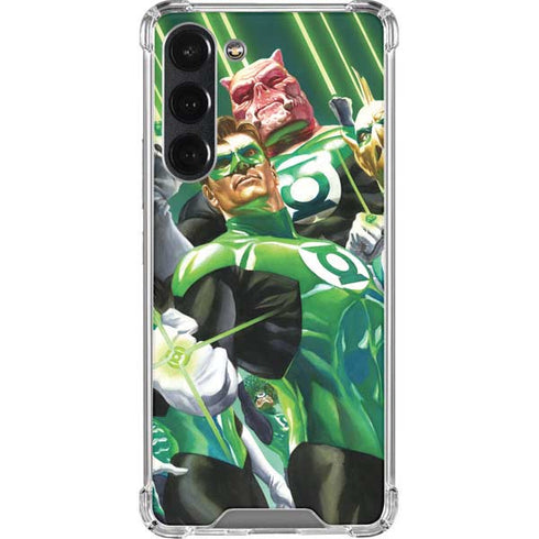 DC Comics Green Lantern Corps Team Art by Alex Ross Galaxy S23 Plus Clear Case