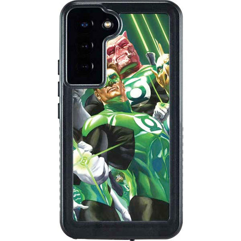DC Comics Green Lantern Corps Team Art by Alex Ross Galaxy S23 Plus Waterproof Case