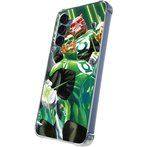 DC Comics Green Lantern Corps Team Art by Alex Ross Galaxy S24 Clear Case