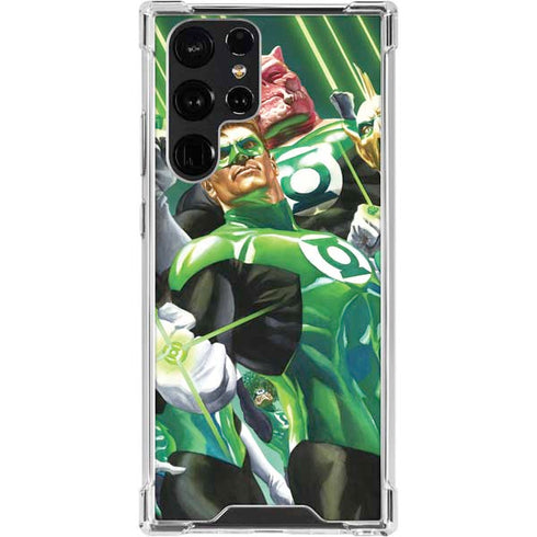 DC Comics Green Lantern Corps Team Art by Alex Ross Galaxy S24 Ultra Clear Case
